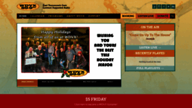 What Wdvx.com website looked like in 2019 (4 years ago)