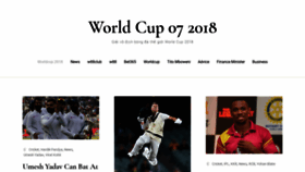 What Worldcup072018.com website looked like in 2019 (4 years ago)