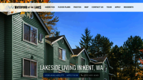 What Waterfordatthelakes.com website looked like in 2019 (4 years ago)