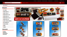 What Woosterbrush.pl website looked like in 2019 (6 years ago)