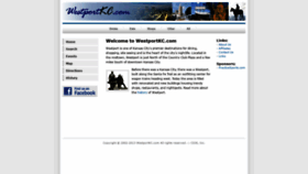 What Westportkc.com website looked like in 2019 (4 years ago)