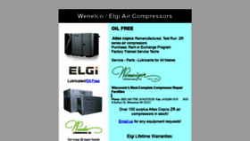 What Wennigercompressor.com website looked like in 2019 (4 years ago)