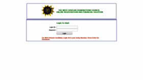 What Waecinternetsolution.org website looked like in 2019 (4 years ago)