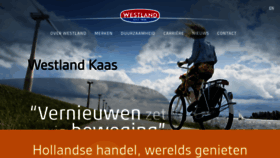 What Westlandkaas.nl website looked like in 2019 (4 years ago)