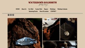 What Waterdowngoldsmith.com website looked like in 2019 (4 years ago)