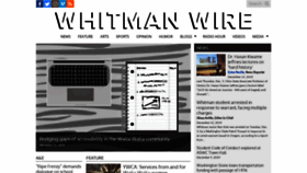 What Whitmanwire.com website looked like in 2019 (4 years ago)