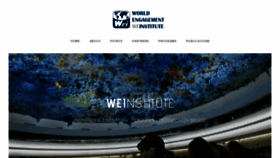 What Weinstitute.org website looked like in 2019 (4 years ago)