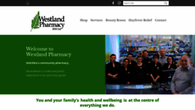 What Westlandpharmacy.co.nz website looked like in 2019 (4 years ago)