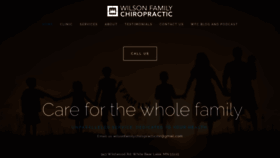 What Wilsonfamilychiropracticmn.com website looked like in 2019 (4 years ago)