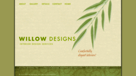 What Willowdesignsinc.com website looked like in 2019 (4 years ago)