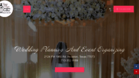 What Weddingelegancebydesign.com website looked like in 2019 (4 years ago)
