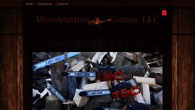 What Woodcuttersgaragellc.com website looked like in 2019 (4 years ago)