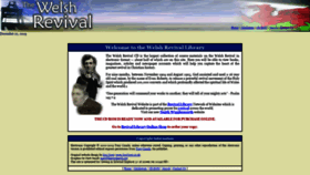 What Welshrevival.org website looked like in 2019 (4 years ago)
