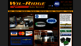 What Wil-ridge.com website looked like in 2019 (4 years ago)