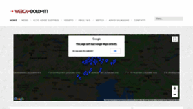 What Webcamdolomiti.it website looked like in 2019 (6 years ago)