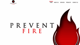 What Wepreventfire.com website looked like in 2019 (4 years ago)