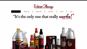 What Wineaway.com website looked like in 2019 (4 years ago)