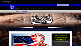 What Wdfastpitch.com website looked like in 2019 (4 years ago)