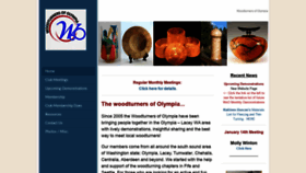 What Woodturnersofolympia.org website looked like in 2019 (4 years ago)