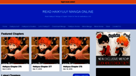 What Ww3.readhaikyuu.com website looked like in 2019 (4 years ago)