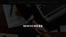 What Whychess.org website looked like in 2019 (4 years ago)