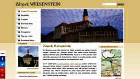 What Weesenstein.cz website looked like in 2019 (4 years ago)