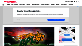 What Watchlivecric.com website looked like in 2019 (4 years ago)
