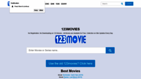 What W0.123movie.uk website looked like in 2019 (4 years ago)