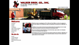 What Walkerbrothersinc.com website looked like in 2019 (4 years ago)