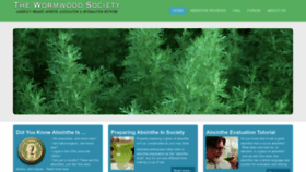 What Wormwoodsociety.org website looked like in 2019 (4 years ago)