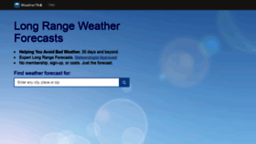 What Weathertab.com website looked like in 2019 (4 years ago)