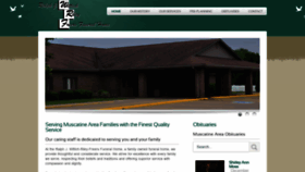 What Wittichfuneralhome.com website looked like in 2019 (4 years ago)