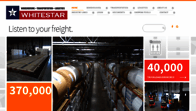 What Whitestarlogistics.com website looked like in 2019 (4 years ago)