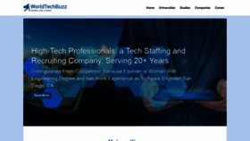 What Worldtechbuzz.com website looked like in 2019 (4 years ago)