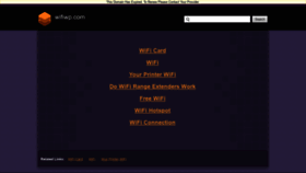 What Wifiwp.com website looked like in 2020 (4 years ago)