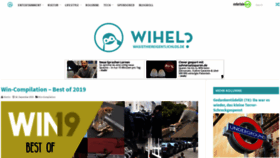 What Wihel.de website looked like in 2020 (4 years ago)