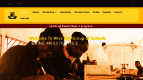 What Wiseowlschool.co.zw website looked like in 2020 (4 years ago)
