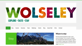What Wolseleytourism.co.za website looked like in 2020 (4 years ago)