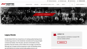 What Westinghousehvac.com website looked like in 2020 (4 years ago)