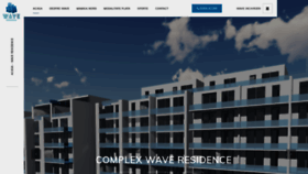 What Wave-residence.ro website looked like in 2020 (4 years ago)