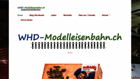 What Whd-modelleisenbahn.ch website looked like in 2020 (4 years ago)