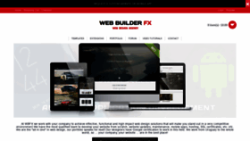 What Webbuilderfx.com website looked like in 2020 (4 years ago)