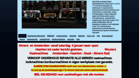 What Woutersnaaimachines.nl website looked like in 2020 (4 years ago)