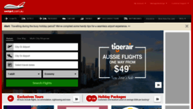 What Webjet.com.au website looked like in 2020 (4 years ago)
