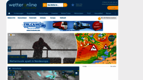 What Wetteronline.de website looked like in 2020 (4 years ago)