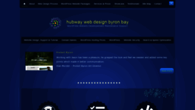 What Webdesignbyronbay.com website looked like in 2020 (4 years ago)