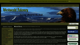 What Westwealdfalconry.co.uk website looked like in 2020 (4 years ago)