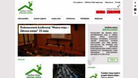 What Waznamisjazdrowaemisja.pl website looked like in 2020 (4 years ago)