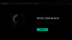 What Wyze.com website looked like in 2020 (4 years ago)
