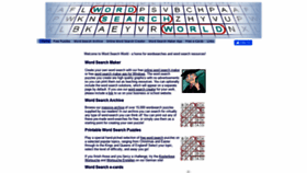 What Word-search-world.griddler.co.uk website looked like in 2020 (4 years ago)